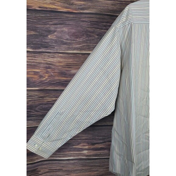 Roundtree & Yorke Gold Label Dress Shirt Women's Big 2X Striped Non Iron - Picture 8 of 12